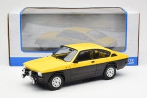 Opel Kadett C GT/E Czarny Żółty MCG 1:18 MCG18190 Metal — zdjęcie 6 z 6