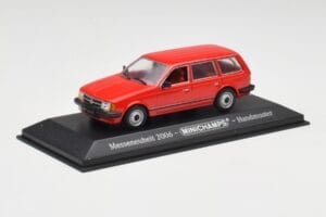 Opel Kadett D Kombi Czerwony Concept Minichamps 1:43 OPEL001 Metal — zdjęcie 2 z 4