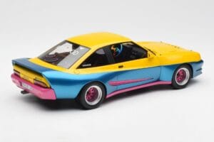 Opel Manta Żółty Niebieski BoS Models 1:18 BOS279 Metal — zdjęcie 2 z 6