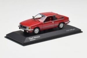 Opel Monza A Czerwony Minichamps 1:43 400045121 Metal — zdjęcie 2 z 4