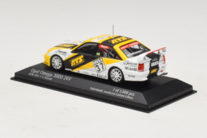 Opel Omega 3000 24V #37 K-H. Strycek DTM 1991 Minichamps 1:43 400914437 Metal — zdjęcie 3 z 4