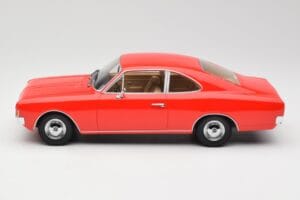 Opel Rekord C Coupe Czerwony Minichamps 1:18 107047020 Żywica — zdjęcie 3 z 6
