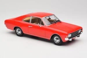 Opel Rekord C Coupe Czerwony Minichamps 1:18 107047020 Żywica — zdjęcie 4 z 6