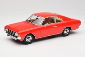 Opel Rekord C Coupe Czerwony Minichamps 1:18 107047020 Żywica