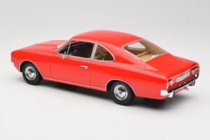 Opel Rekord C Coupe Czerwony Minichamps 1:18 107047020 Żywica — zdjęcie 5 z 6
