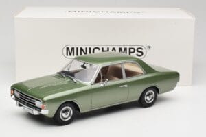 Opel Rekord C Green Metallic Minichamps 1:18 107047000 Żywica — zdjęcie 6 z 6