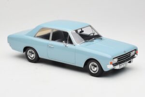 Opel Rekord C Jasnoniebieski Minichamps 1:18 107047002 Metal — zdjęcie 4 z 6