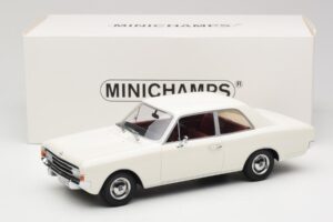 Opel Rekord C Biały Minichamps 1:18 107047001 Metal — zdjęcie 6 z 6