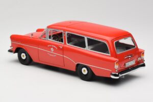 Opel Rekord P1 Caravan Feuerwehr Neuenkirchen Minichamps 1:18 180043291 Metal — zdjęcie 7 z 8