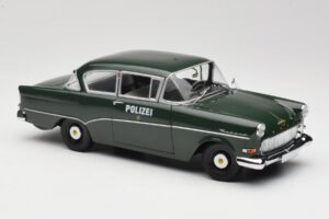 Opel Rekord P1 Polizei Minichamps 1:18 180043290 Metal — zdjęcie 6 z 8