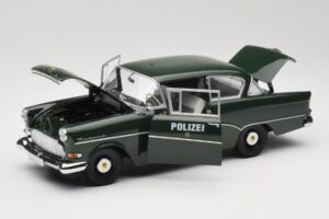 Opel Rekord P1 Polizei Minichamps 1:18 180043290 Metal — zdjęcie 2 z 8