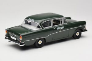 Opel Rekord P1 Polizei Minichamps 1:18 180043290 Metal — zdjęcie 3 z 8