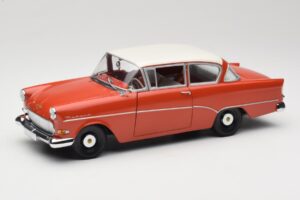 Opel Rekord P1 Czerwony Minichamps 1:18 180043201 Metal