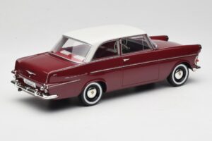 Opel Rekord P2 Ciemnoczerwony & Biały BoS Models 1:18 BOS415 Żywica — zdjęcie 2 z 6
