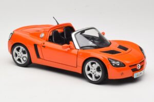 Opel Speedster Pomarańczowy Maisto 1:18 31615 Metal — zdjęcie 6 z 8