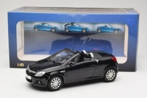 Opel Tigra TwinTop B Czarny Norev 1:18 183600 Metal — zdjęcie 8 z 8