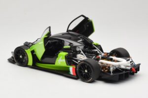 Pagani Huayra R Zielony LCD 1:18 LCD18012-GR Metal — zdjęcie 5 z 8