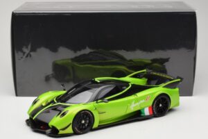 Pagani Huayra R Zielony LCD 1:18 LCD18012-GR Metal — zdjęcie 8 z 8