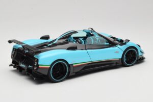 Pagani Zonda Uno Carbon Jasnoniebieski Almost Real 1:18 850630001 Metal — zdjęcie 3 z 8