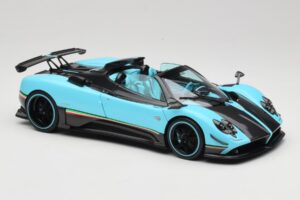 Pagani Zonda Uno Carbon Jasnoniebieski Almost Real 1:18 850630001 Metal — zdjęcie 6 z 8