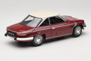 Panhard 24 CT Czerwony Solido 1:18 1832500 Metal — zdjęcie 3 z 8