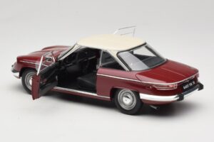 Panhard 24 CT Czerwony Solido 1:18 1832500 Metal — zdjęcie 5 z 8