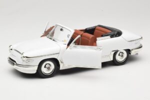 Panhard PL17 Kabriolet Biały Solido 1:18 8174 Metal — zdjęcie 2 z 8