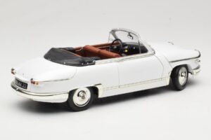 Panhard PL17 Kabriolet Biały Solido 1:18 8174 Metal — zdjęcie 3 z 8