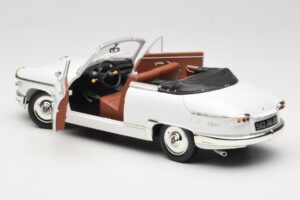 Panhard PL17 Kabriolet Biały Solido 1:18 8174 Metal — zdjęcie 5 z 8