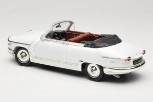 Panhard PL17 Kabriolet Biały Solido 1:18 8174 Metal — zdjęcie 7 z 8