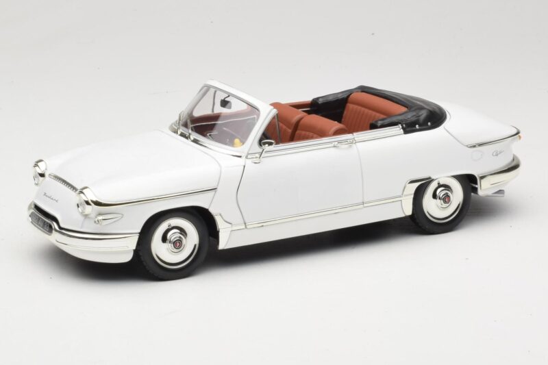 Panhard PL17 Kabriolet Biały Solido 1:18 8174 Metal