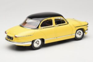 Panhard PL17 Żółty Solido 1:18 8173 Metal — zdjęcie 3 z 8
