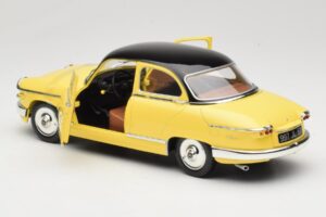 Panhard PL17 Żółty Solido 1:18 8173 Metal — zdjęcie 5 z 8