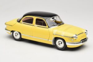 Panhard PL17 Żółty Solido 1:18 8173 Metal — zdjęcie 6 z 8