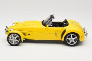Panoz AIV Roadster Żółty AUTOart 1:18 78213 Metal — zdjęcie 4 z 8