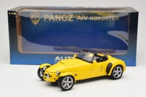 Panoz AIV Roadster Żółty AUTOart 1:18 78213 Metal — zdjęcie 8 z 8