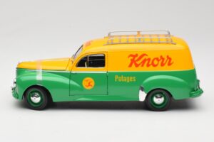 Peugeot 203 Break Tole Knorr Solido 1:18 8426 Metal — zdjęcie 4 z 8