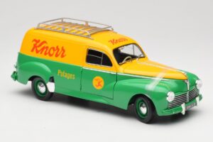 Peugeot 203 Break Tole Knorr Solido 1:18 8426 Metal — zdjęcie 6 z 8