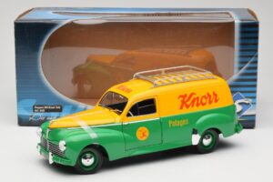 Peugeot 203 Break Tole Knorr Solido 1:18 8426 Metal — zdjęcie 8 z 8