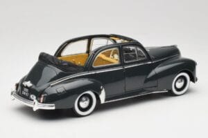 Peugeot 203 Kabriolet Czarny Solido 1:18 8156 Metal — zdjęcie 3 z 8