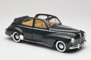 Peugeot 203 Kabriolet Czarny Solido 1:18 8156 Metal — zdjęcie 6 z 8