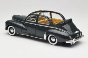 Peugeot 203 Kabriolet Czarny Solido 1:18 8156 Metal — zdjęcie 7 z 8