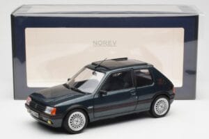 Peugeot 205 GTI 1.9 Magic Sorrento Zielony Norev 1:18 184859 Metal — zdjęcie 8 z 8