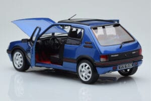 Peugeot 205 GTi 1.9 Z Szyberdachem Miami Niebieski Norev 1:18 184844 Metal — zdjęcie 5 z 8