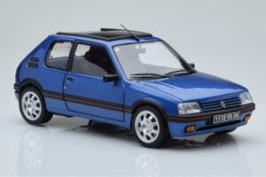 Peugeot 205 GTi 1.9 Z Szyberdachem Miami Niebieski Norev 1:18 184844 Metal — zdjęcie 6 z 8