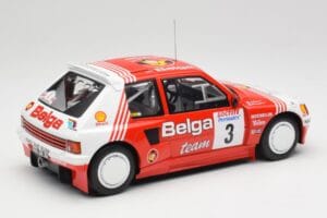Peugeot 205 T16 #3 B. Darniche / A. Mahe Rally Ypres 1985 IXO 1:18 18RMC135 Metal — zdjęcie 2 z 6