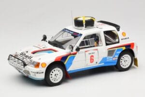 Peugeot 205 T16 Peugeot Talbot Sport T. Salonen / S. Harjanne Safari Rally 1985 Otto 1:18 OT1161 Żywica