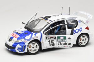 Peugeot 206 WRC #15 G. Panizzi / H. Panizzi WRC 1999 Solido 1:18 9016 Metal — zdjęcie 2 z 8