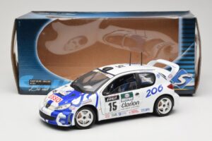Peugeot 206 WRC #15 G. Panizzi / H. Panizzi WRC 1999 Solido 1:18 9016 Metal — zdjęcie 8 z 8