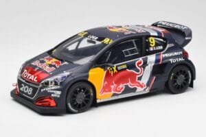 Peugeot 208 WRX #9 S. Loeb World RX of Belgium 2018 Otto 1:18 Peugeot 208 WRX #9 S. Loeb World RX of Belgium 2018 Otto 1:18 OT455 Żywica